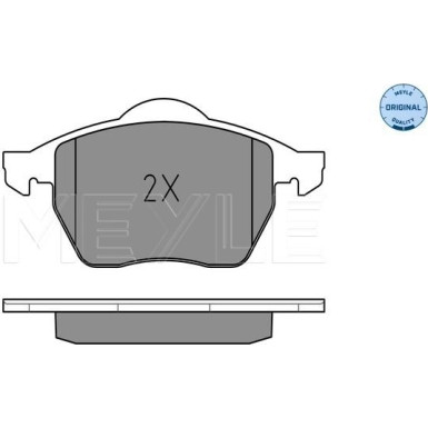 Bremsbelagsatz Vw S. A100/A6 90- Mit Sensor | 025 206 7619/W