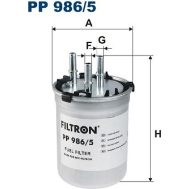 FILTRON Kraftstofffilter | PP986/5