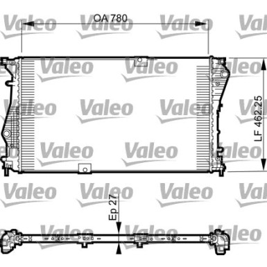 VALEO Motorkühler | 735599