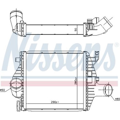 Ladeluftkühler PKW | Mercedes V-Klasse | 96894