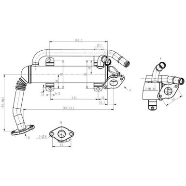 KÜHLER, ABGASRÜCKFÜHRUNG | NRF48406