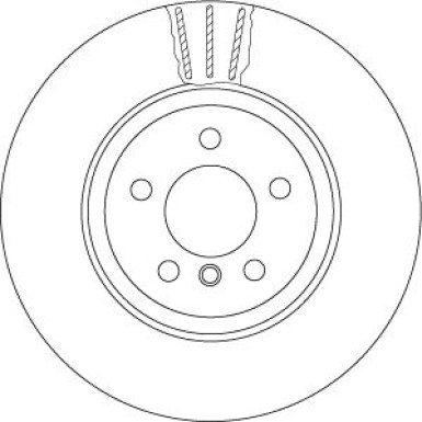 Bremsscheibe Bmw T. F10/F11/F12/F13/F01/F02/F06/F07 | DF6610S