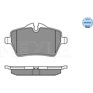 Bremsbelagsatz Mini P. Mini Coope | 252398418