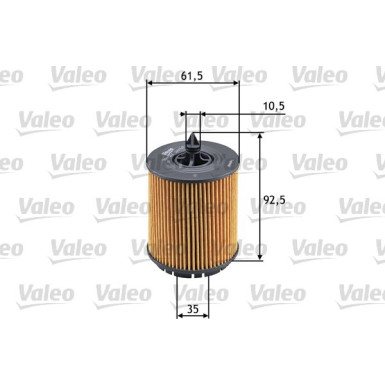 VALEO Ölfilter | 586563