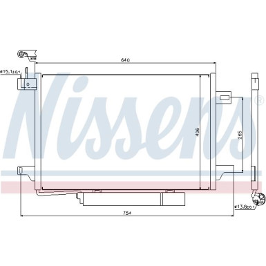 Kondensator PKW | MERCEDES A-KLASSE 2,0i/CDI 04 | 94910