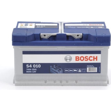 S4 010 BOSCH | PKW-Batterie | 12V 80Ah 740A | 0 092 S40 100