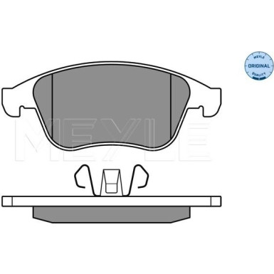 Bremsbelagsatz Renault P. Laguna 07-/Megane 08-/Scenic 09 | 252471018