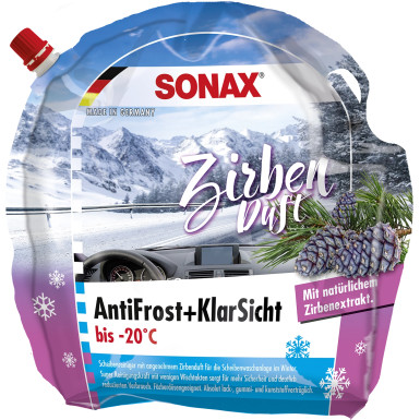 SONAX | Antifrost Zirbe Fertigmischung -20°C 3L | 01314000