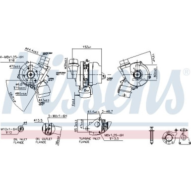 Nissens Turbo | RENAULT Megane III,Scenic III 09 | 93089