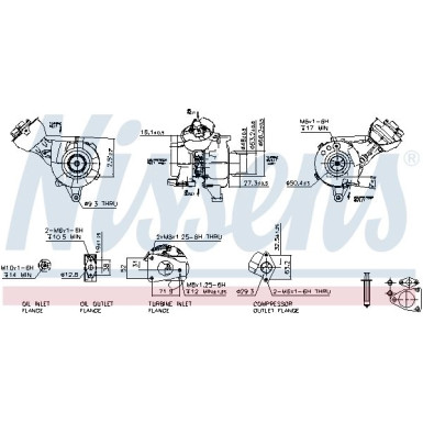 Nissens Turbo | CITROEN C4,C5,PEUG 207,307,407 | 93121