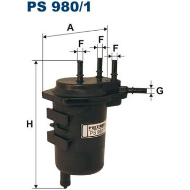 FILTRON Kraftstofffilter | PS 980/1