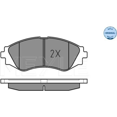 Bremsbelagsatz Daewoo P. Lanos/Nubira/Rezzo 97- Mit Sensor | 025 232 3417/W