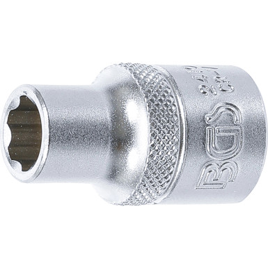 BGS Steckschlüssel-Einsatz Super Lock | Antrieb Innenvierkant 12,5 mm (1/2"""") | SW 10 mm | 2410