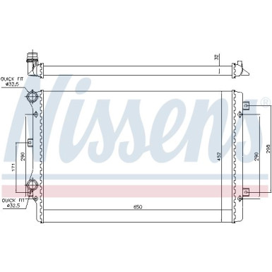 Wasserkühler PKW | VW Golf VI 08 | 65279A