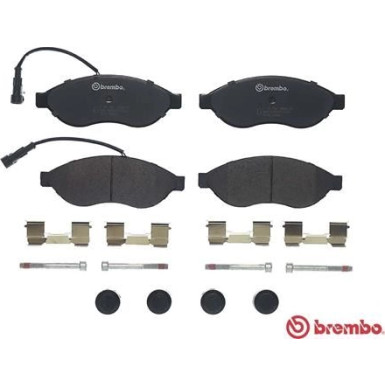 BREMBO Bremsklötze VA | CITROEN Jumper,FIAT,PEUG Boxer 06 | P 23 144