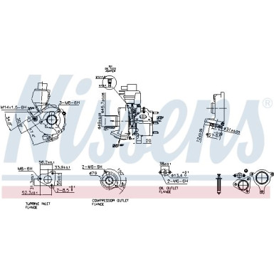 Nissens Turbo | AUDI A4,5,6,Q5,SEAT 04 | 93146