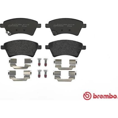 BREMBO Bremsklötze VA | FIAT Sedici 06-14 | P 23 105