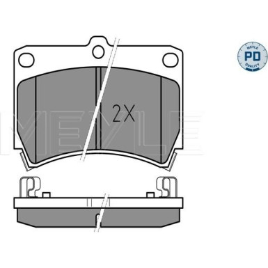 Bremsbelagsatz Mazda S. 323 89 | 025 216 5415/PD