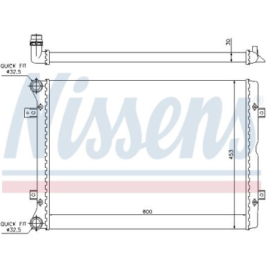 Wasserkühler PKW | FORD Galaxy,SEAT,VW Sharan | 65014