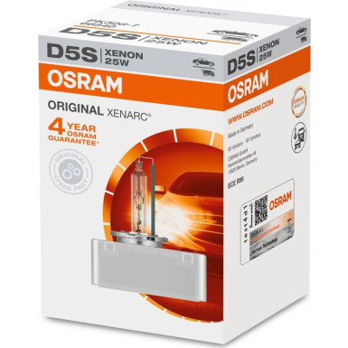 D5S Osram | Original 12V 25W PK32d-7 | Xenon Gasentladungslampe | 66540