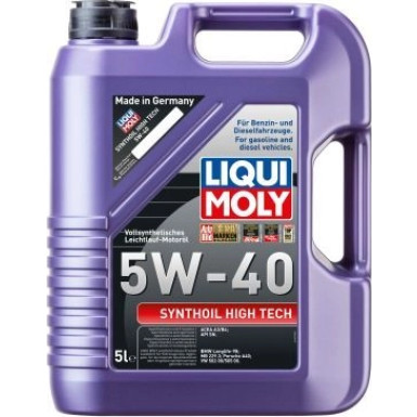 Liqui Moly Synthoil High Tech 5W-40 5 l | 1307 | 5L Kanister Kunststoff