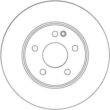 Bremsscheibe Db P. W245 B-Klasse | DF4454