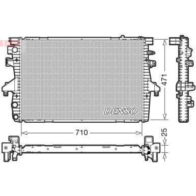 Denso | Motorkühler | DRM32039