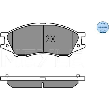 Bremsbelagsatz Nissan P. Almera N16 02- Mit Sensor | 025 246 4815/W