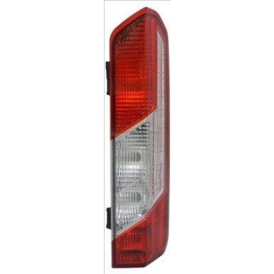 Heckleuchte L O K-PLATTE ROT/WEISS | FORD TRANSIT VAN 8,13 | 2788,658,1