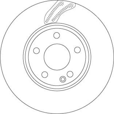 Bremsscheibe Db P. W246/W176 220Cdi 13 | DF6591