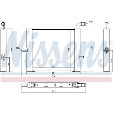 Wasserkühler PKW | Range Rover Sport 10 | 64338