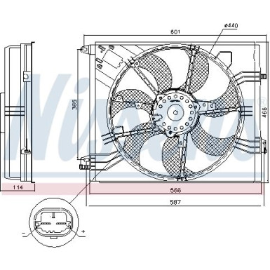 Kühlerlüfter PKW | Renault Megane IV 15 | 85948