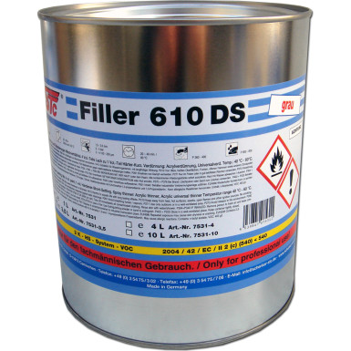 STC Filler 610 DS 2K - HS 4:1 grau Dose 3,5 L | 753135