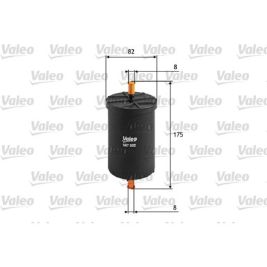 VALEO Kraftstofffilter | 587022