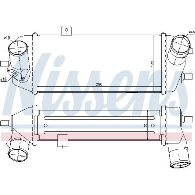 Ladeluftkühler PKW | KIA SOUL 09 | 96558