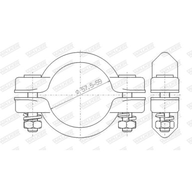 24 / Schelle | RENAULT R4,R5,Kat,DS,Express | 86019