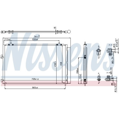 Kondensator PKW | TOYOTA RAV 4 12- 2,0D4D M +/-KL | 940349