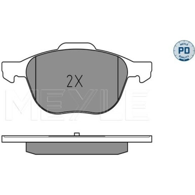 Bremsbelagsatz Ford P. Focus 04- 1.6-2.0/ C-Max | 025 237 2318/PD