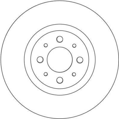 Bremsscheibe Fiat P. Bravo 08-/Stilo 01 | DF4377