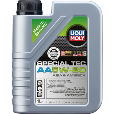 Liqui Moly Special Tec AA 5W-20 1 l | 7657 | 1L Kanister Kunststoff