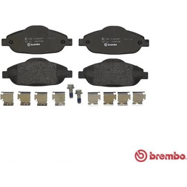 BREMBO Bremsklötze VA | PEUGEOT 308, 3008 07-17 | P 61 101