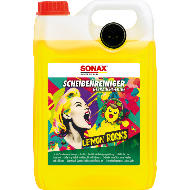 SONAX | Scheibenreiniger Fertigmischung Lemon Rocks 5L | 01605000