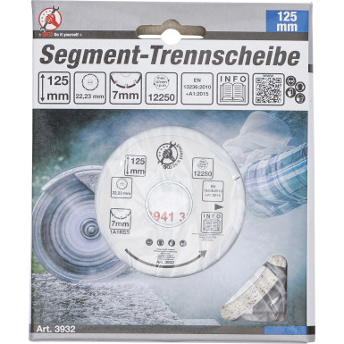 BGS Segment-Trennscheibe | Ø 125 mm | 3932