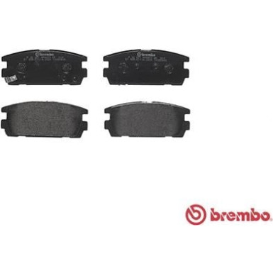 BREMBO Bremsklötze HA | HYUNDAI Terracan 01-08 | P 30 021