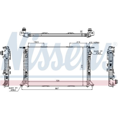 Wasserkühler PKW | AUDI A4 4.2 AUT 07 | 60322