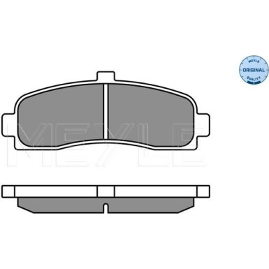 Bremsbelagsatz Nissan P. Micra | 252162615