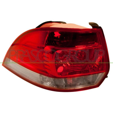 Heckleuchte L O K-PLATTE ROT/WEISS | VW GOLF V VARIANT 6,07-6,09/GOLF VI VARIANT 7,09-7,13 | 7224,658,1