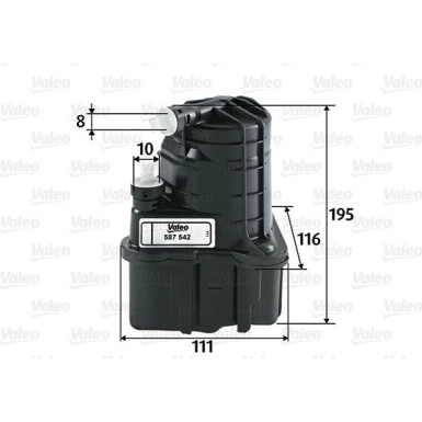 VALEO Kraftstofffilter | 587542