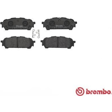 BREMBO Bremsklötze HA | SUBARU Forester, Impreza 99-12 | P 78 014