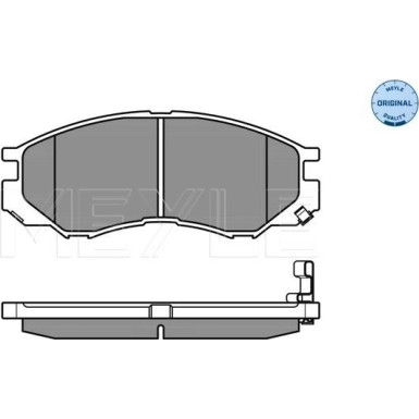 Bremsbelagsatz Mitsubishi P. Pajero 94- Mit Sensor | 025 232 9015/W